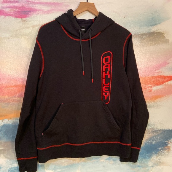 🔥EC🔥Oakley Custom Slim Fit Drawstring Hoodie. - Picture 1 of 6
